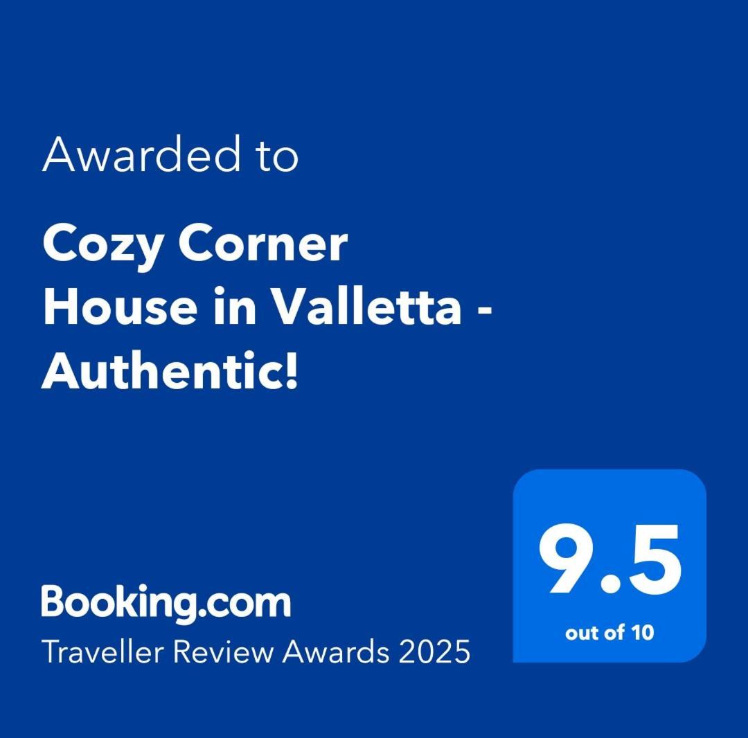 Cozy Corner House In Valletta - Authentic! Exterior photo